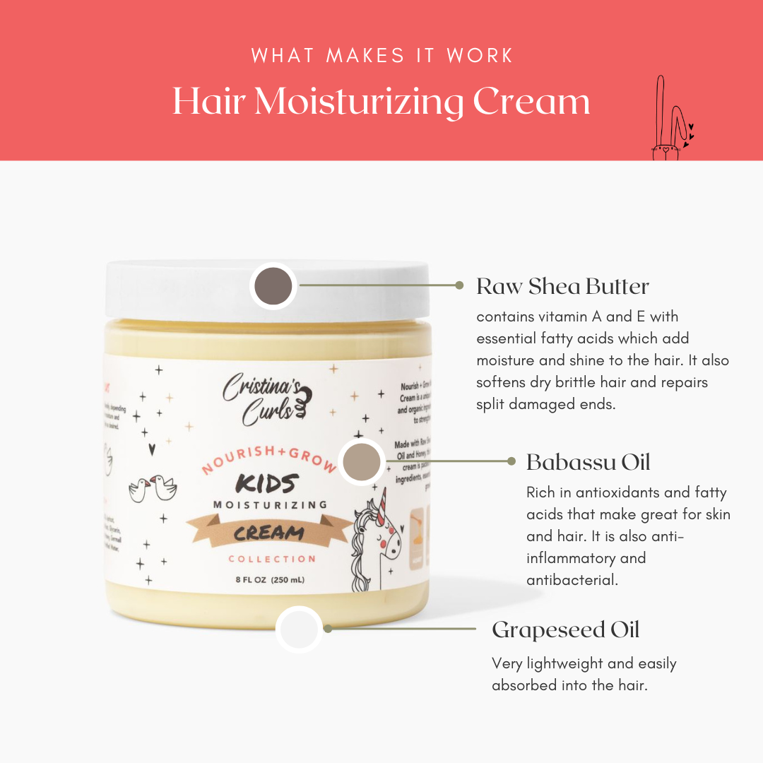 Hair Moisturizing Cream - 8 oz.