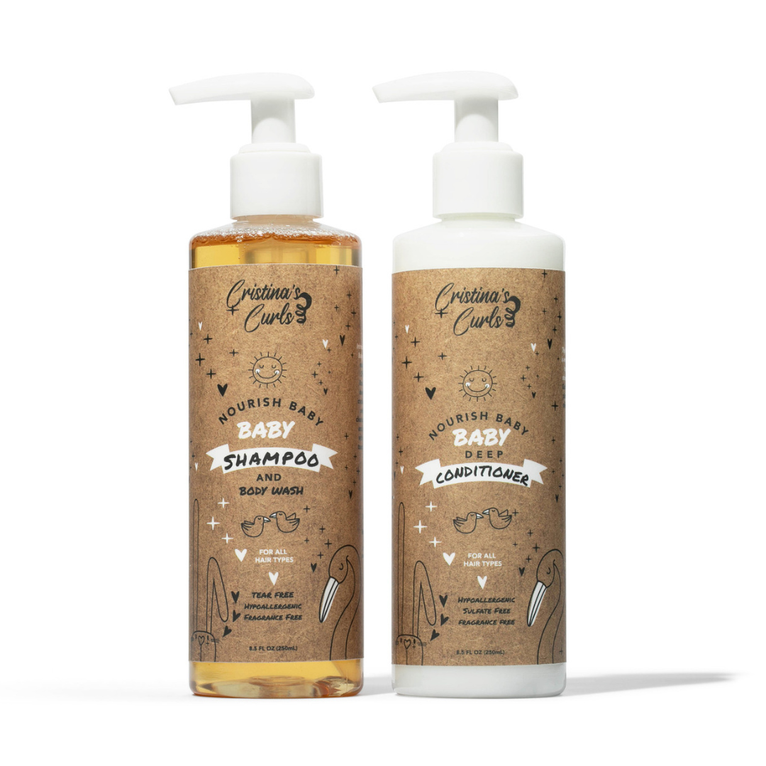 Nourishing Baby Shampoo and Conditioner Set