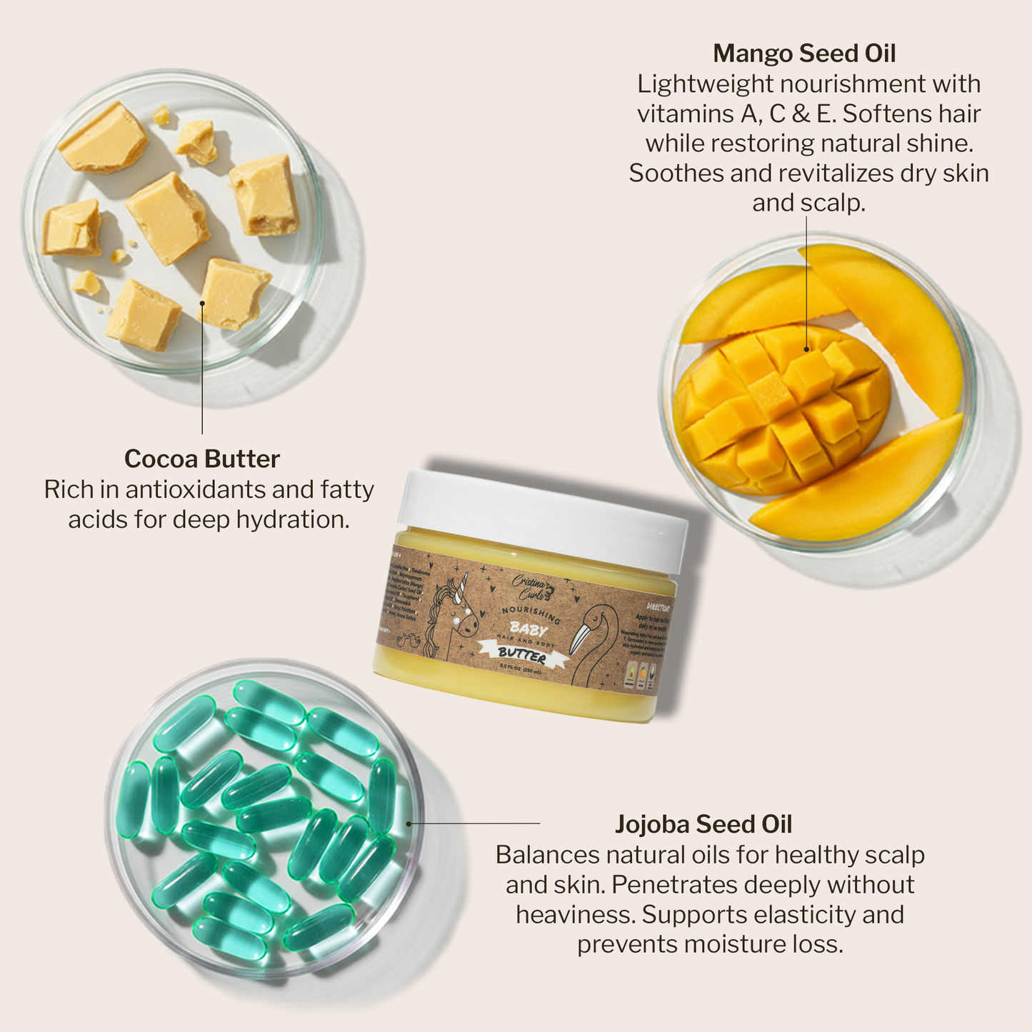 Nourishing Baby Hair and Body Butter