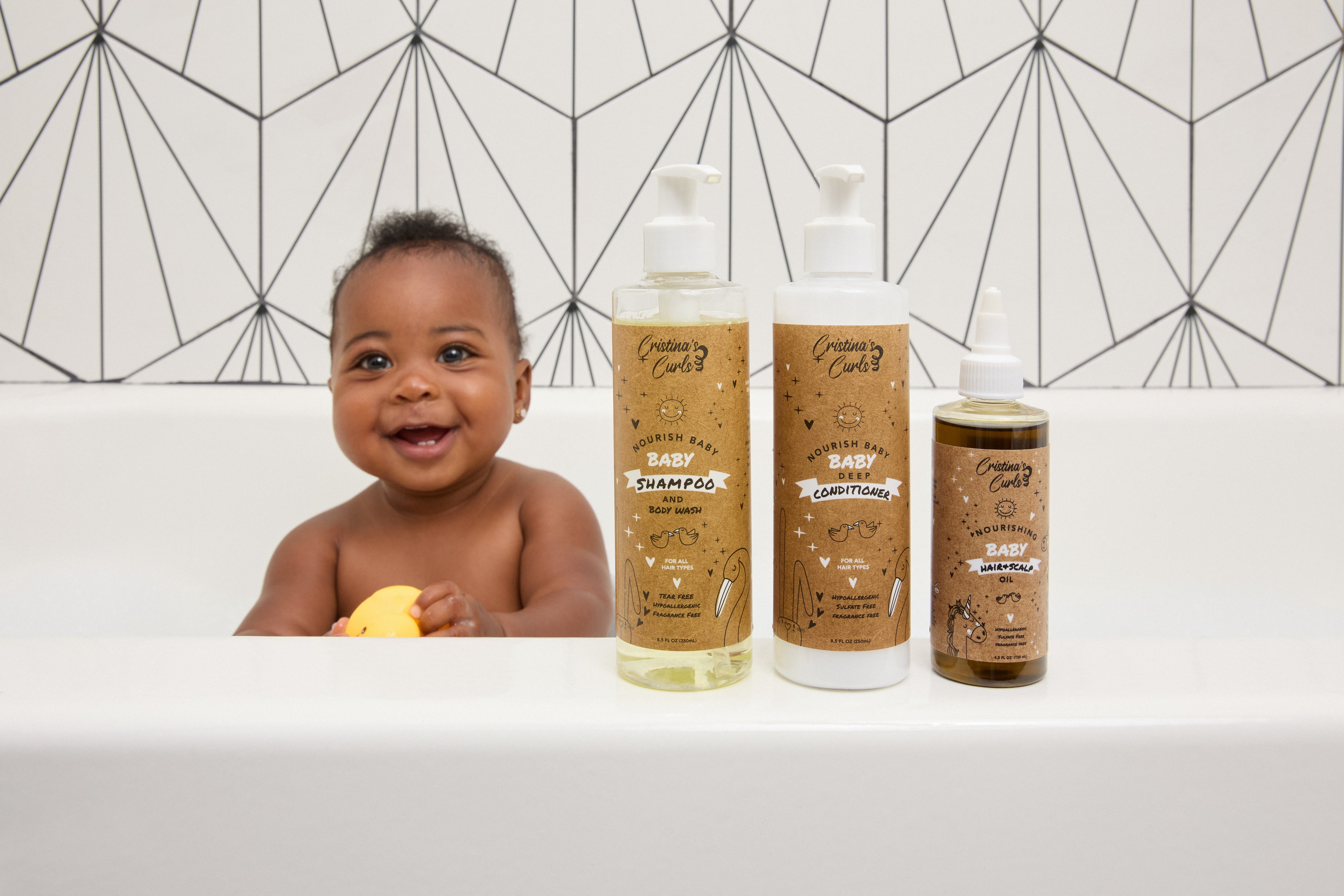 Organic Skincare and Haircare for Baby - CristinasCurls.com
