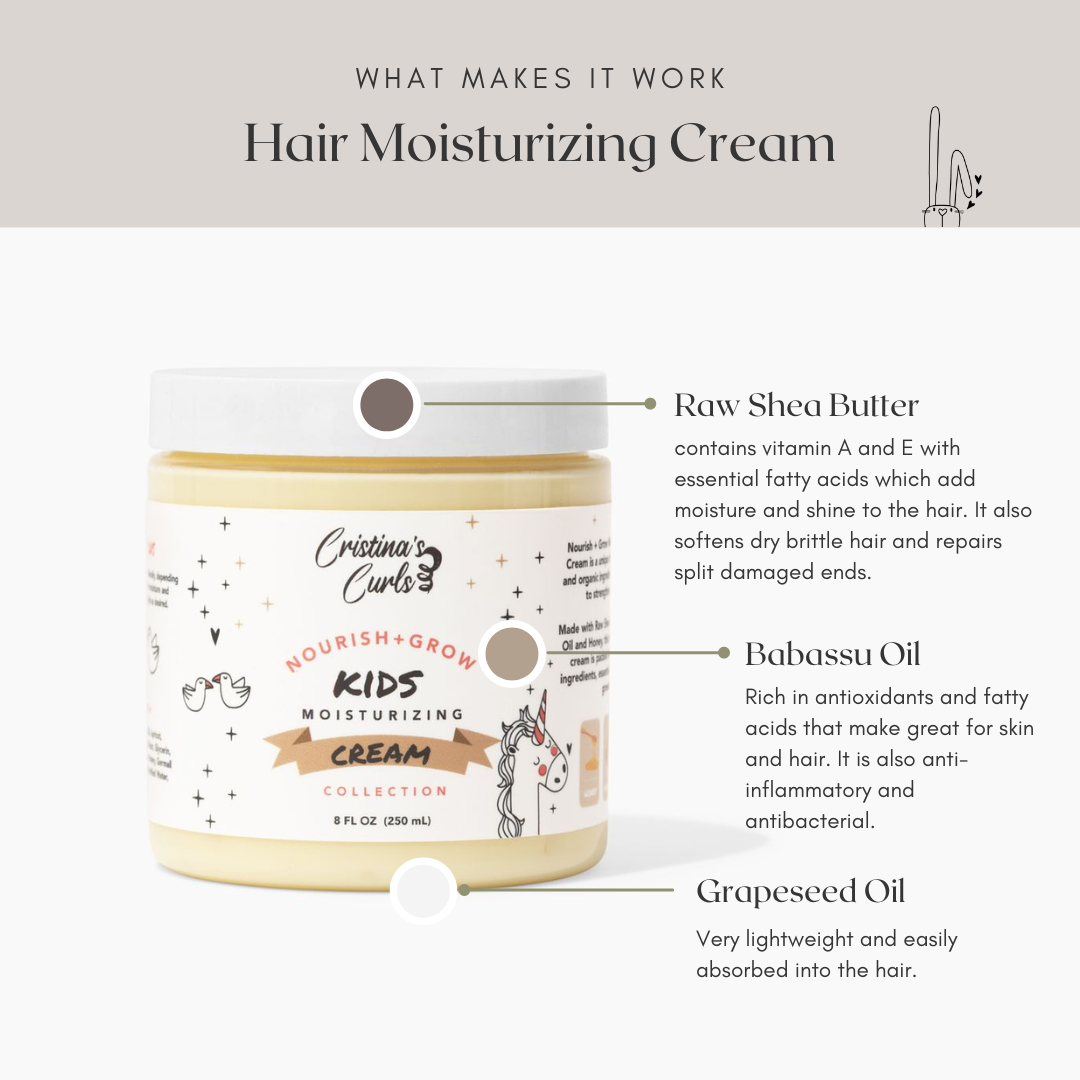 Hair Moisturizing Cream - 8 oz.