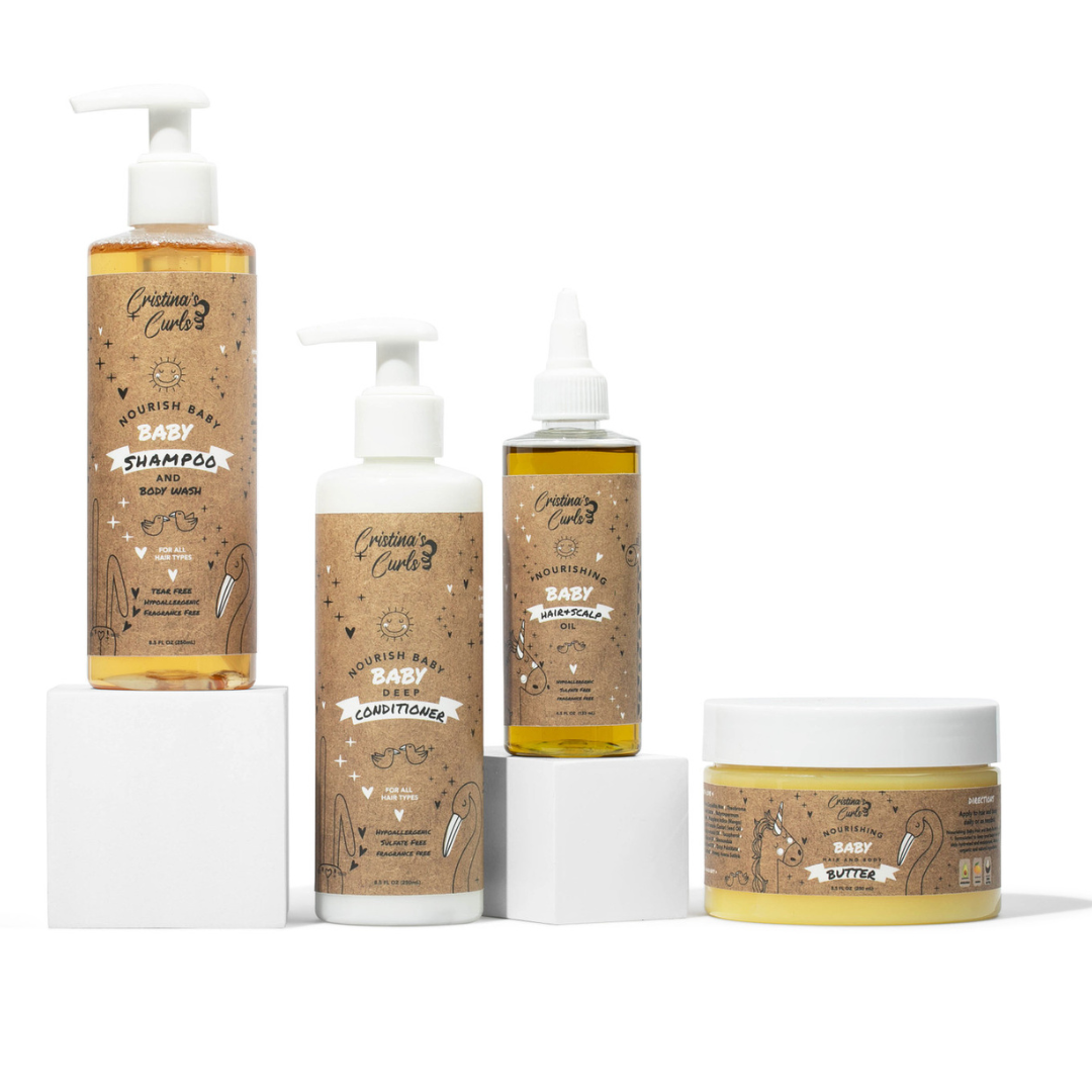 Nourishing Baby Hair & Body Bundle