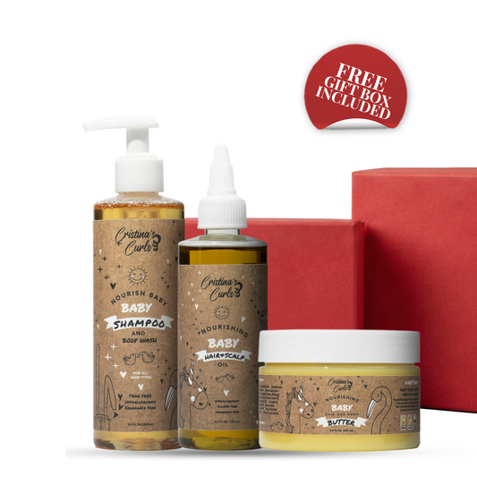 Baby Hair and Body Gift Box
