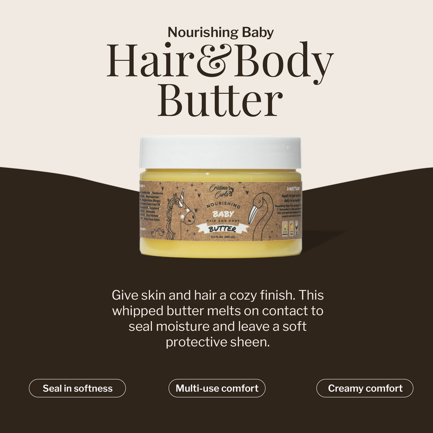 Nourishing Baby Hair and Body Butter
