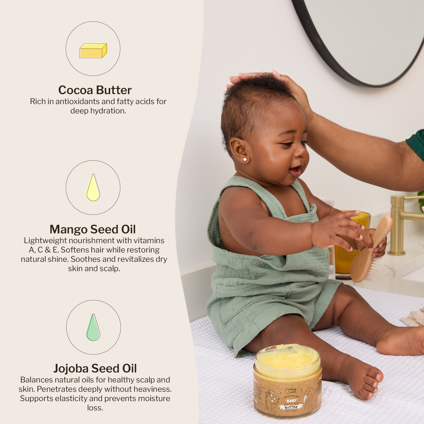 Nourishing Baby Hair and Body Butter