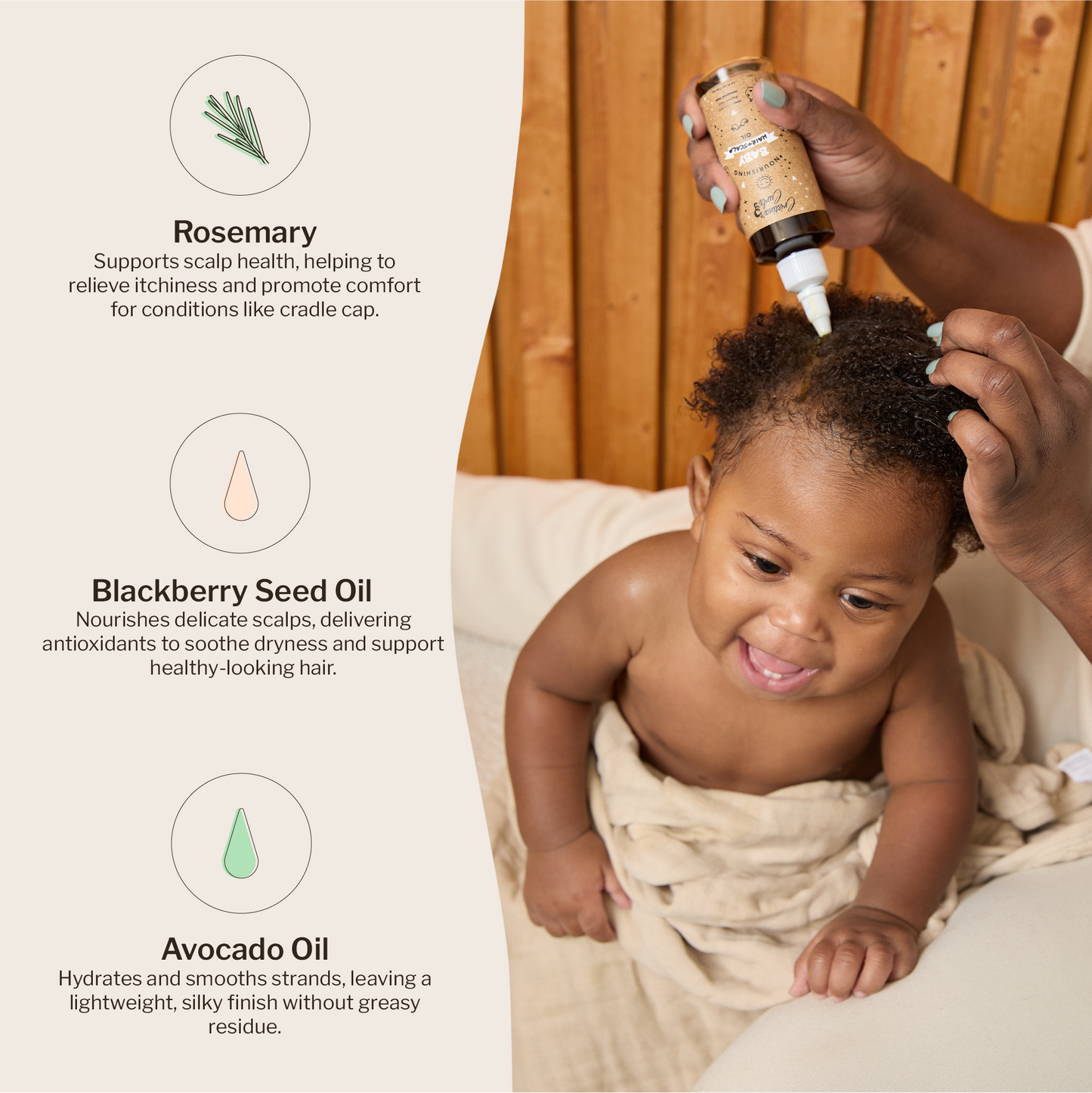 Nourishing Baby Hair and Scalp Oil