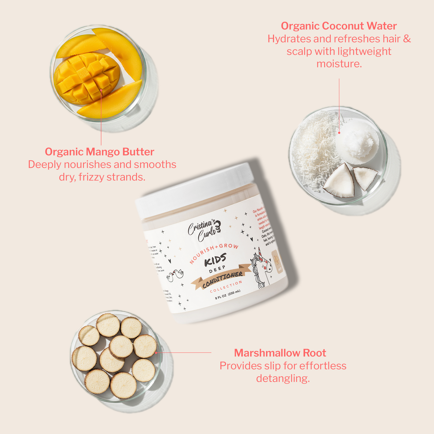 Nourish + Grow Shampoo and Conditioner Set