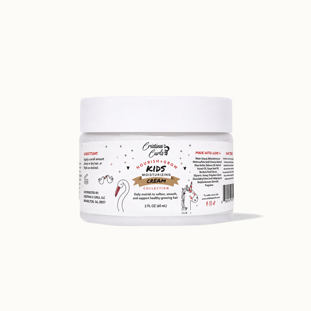 Nourish + Grow Hair Moisturizing Cream – Travel Size (2 oz)