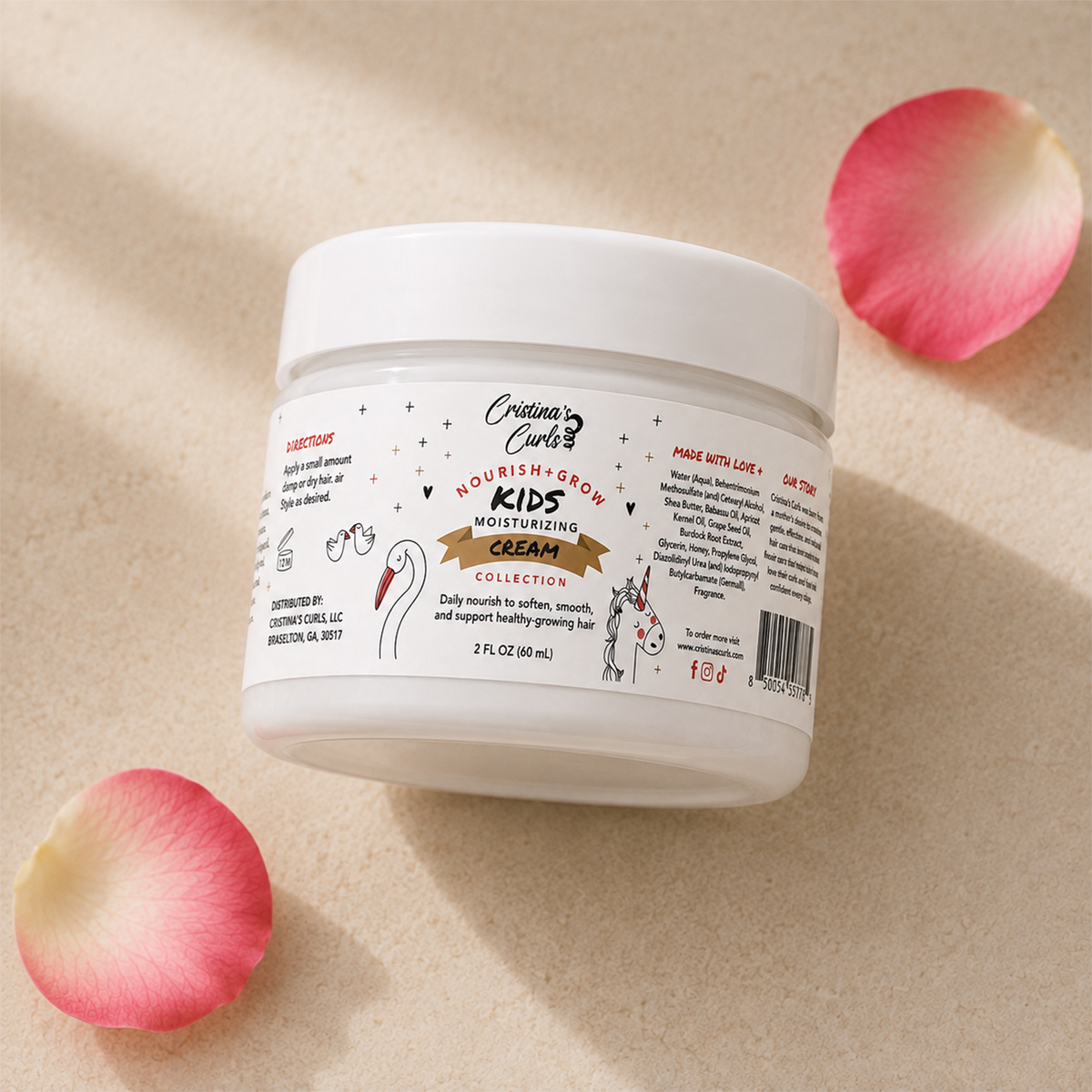 Nourish + Grow Hair Moisturizing Cream – Travel Size (2 oz)