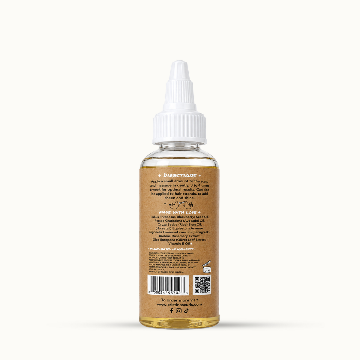 Nourishing Baby Hair and Scalp Oil – Travel Size (1 oz)