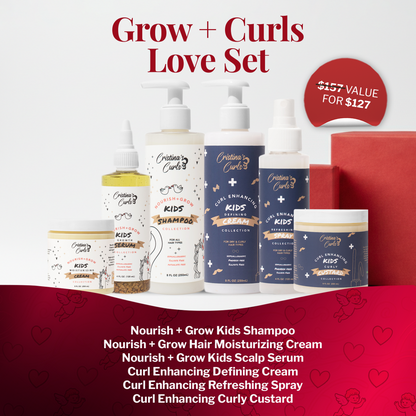 Grow + Curls Love Set